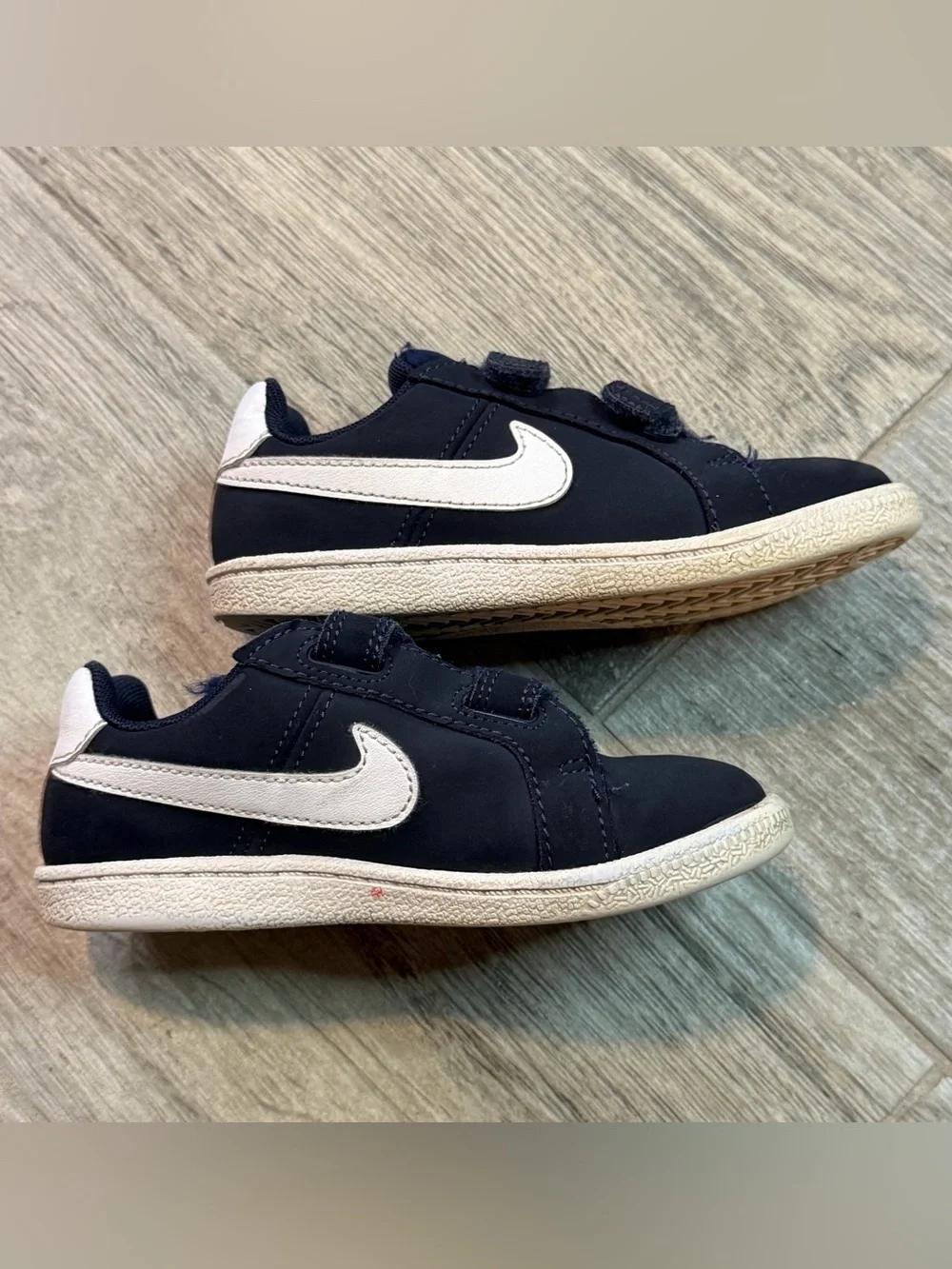 Nike Court Royale Kids Toddlers Shoes Size 10C US Blue Sneakers 833537-400